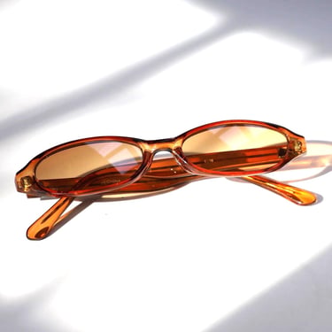vintage 2000s y2k cat eye MINI sleek matrix style women's sunglasses -- FREE shipping 