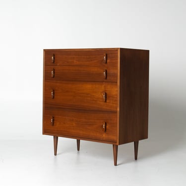 Stanley Young for Glenn of California Walnut Tall Dresser