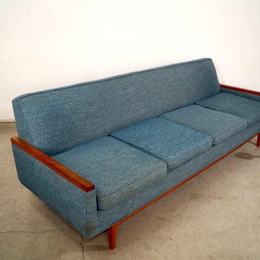 1960&rsquo;s Mid-Century Danish Modern Teak Sofa 