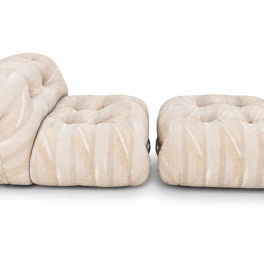 “”Soriana” Lounge Chair & Ottoman by Afra & Tobia Scarpa for Cassina, 1960