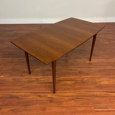 A.H. McIntosh Teak Butterfly Leaf Dining Table