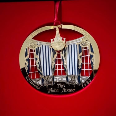 Retired White House Historical Association Ornament 1990 
