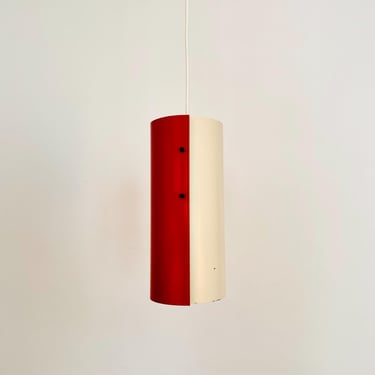 Danish Mid-Century Modern Metal Pendant Lamp | 1960s 