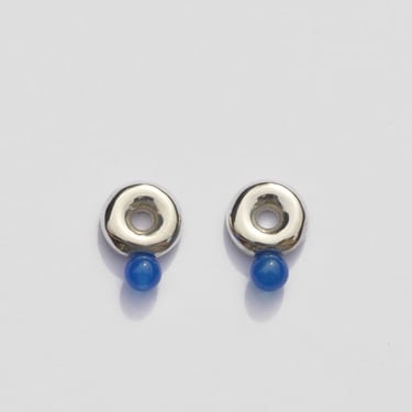 Anni Earrings in Blue Onyx