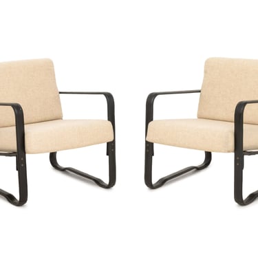 Ralph Lauren "Cliff House" Lounge Chairs, Pair