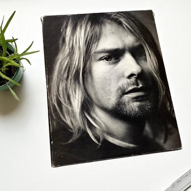 Vintage Kurt Cobain Book Retro 1994 First Edition + By The Editors of Rolling Stone + Hardcover + Grunge Band + Music + Coffee Table Book 