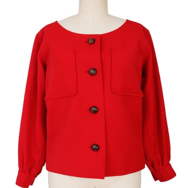 1980s Yves Saint Laurent Rive Gauche Wool Jacket
