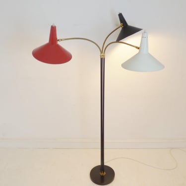 Vintage Metal Floor Lamp By Hiscock, Appleby & Co. Ltd 