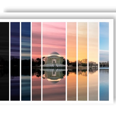 Washington DC Greeting Card, Thank You Cards, Washington Monument Card, Travel Greeting Cards, Washington DC Note Card Set, DC Greeting Card 