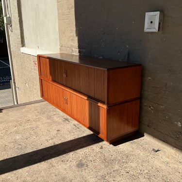 MCM Walnut Stacking Console