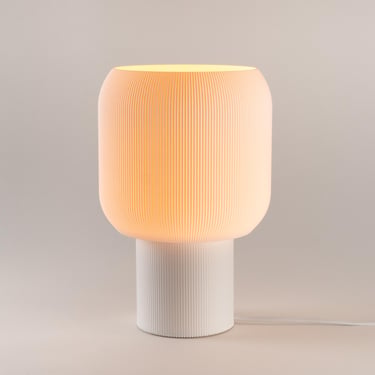 Aspen Plus Table Lamp | Modern Bedside Lamp | Ambient Lighting | Sculptural Design | Cozy Bedroom Light 