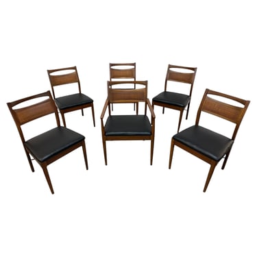 Mid-Century Modern American of Martinsville Accord Dining Chairs - Set of 6 