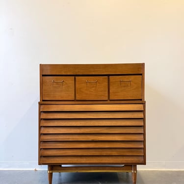 MCM American of martinsville Dania highboy dresser 
