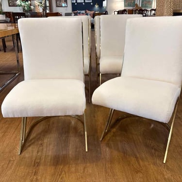 Set of 8 Cantilever Dining Chairs