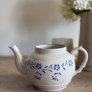 Antique French Saint Uze Teapot 