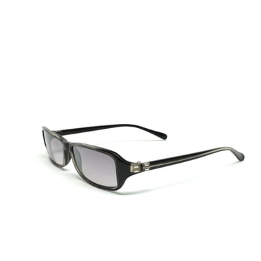 Deluxe Vintage 90s Semi Opaque Rectangle Frame Sunglasses 