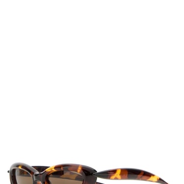 Bottega Veneta Women Printed Acetate Acetate Sardine Sunglasses