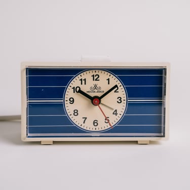 Vintage Master Anker eletric alarm clock, 1970's 