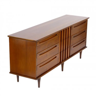 1960s Walnut Dresser by American of Martinsville