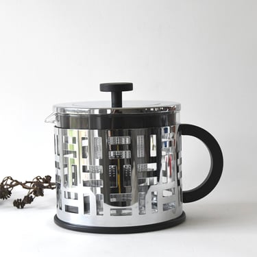 Teapot Bodum. Glass Teapot with Infuser. EILEEN Danish Tea Maker. Scandinavian Mid Century Modern Tea brewing. 