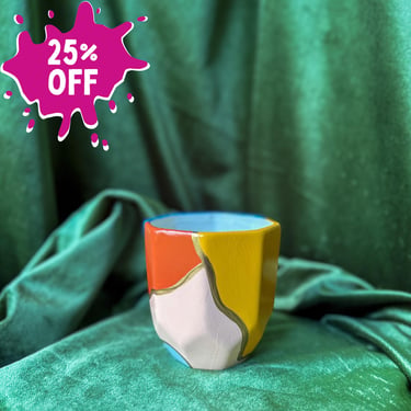 Small Multi Face Planter | Ceramic | Design-Jordan 