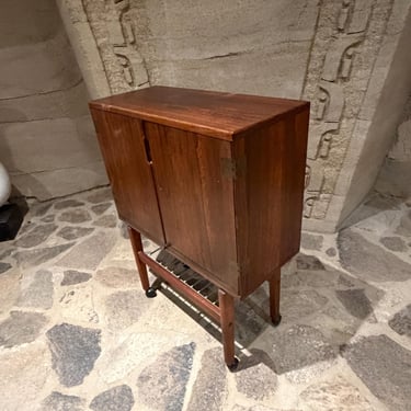 Danish Mid-Century Modern Cocktail Bar Cabinet Svend Langkilde Møbler 