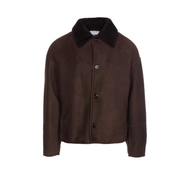 Bottega Veneta Men Merino Wool Shearling Jacket