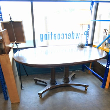 Thomasville Expandable Wood Dining Table - 1970's