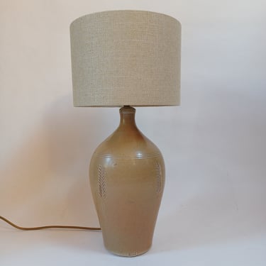 Studio Pottery Table Lamp, Conderton Pottery