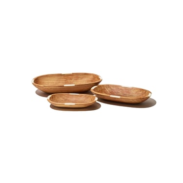 Wooden Nesting Bowls