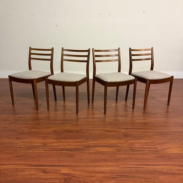 G-Plan Low Back Dining Chairs Set of 4