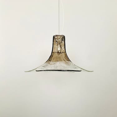 Mid-Century Modern Murano Glass Pendant Lamp by Carlo Nason for Mazzega | 1960s 