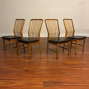 Svend A. Madsen Danish Teak Dining Chairs