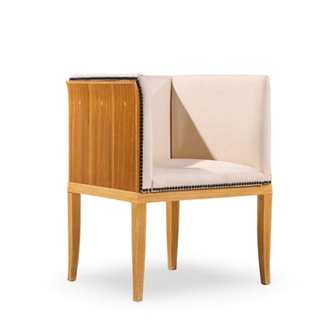 Eliel Saarinen for Arkitektura Saarinen House Mid Century Maple Arm Lounge Chair - mcm 