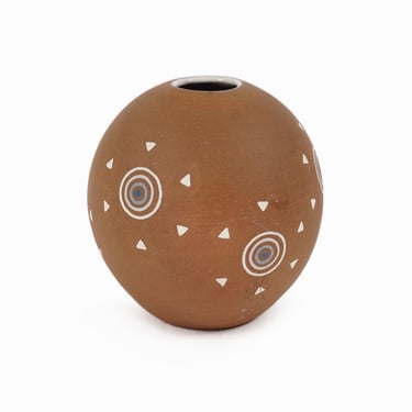 Sumiko Takada Ceramic Vase Small Japanese Fine Art Pottery Vintage Decorative 