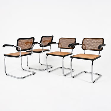 Dining Chairs Style B32 by Marcel Breuer, Set of 4 