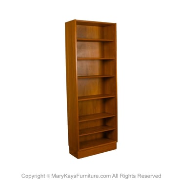 Mid Century Teak Tall Bookcase 77″ Tall Hundevad & Co., Denmark