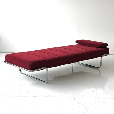 Chrome Daybed by Brayton International in Mohair