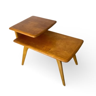 Vintage Heywood-Wakefield Mid Century Step Table 