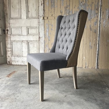 Tufted Two-Tone Dining Chairs