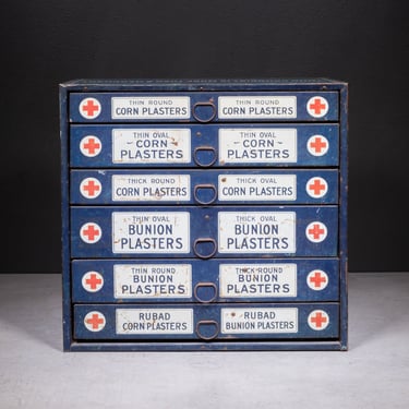 Antique Johnson & Johnson Corn And Bunion Plasters Drug Store Display c.1910