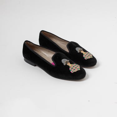 2000s jester smoking slippers 