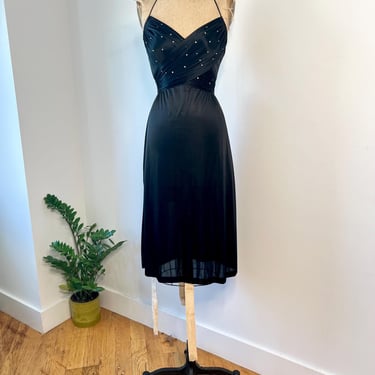 Vintage Early 2000s Betsey Johnson Evening Little Black Dress 