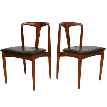 Rosewood Dining Chairs Juliane Johannes Andersen Uldum Danish Modern 