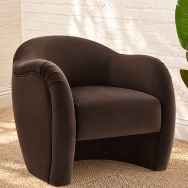 Capri Lounge Chair in Espresso