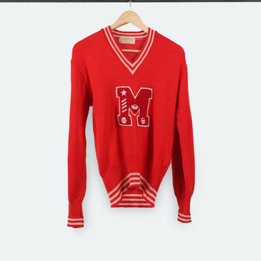 50s "M" Varsity Sweater