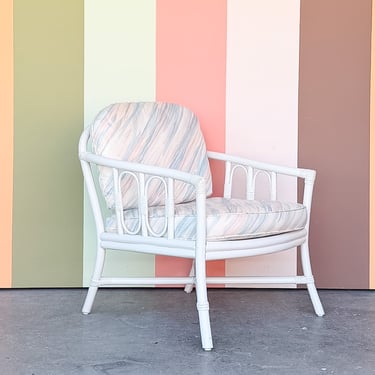 Ficks Reed Rattan Lounge Chair