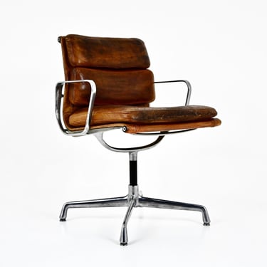 Soft Pad Chair by Charles and Ray Eames for Herman Miller, 1970s 