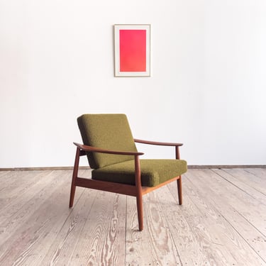 Armchair by Arne Vodder for France & Son, Cado, Lounge Chair 