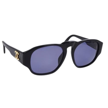 Chanel Sunglasses Eyewear Black Small Good